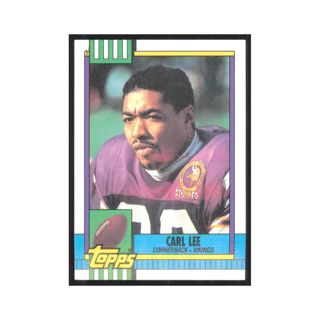 1990 Topps Carl Lee Vikings #110