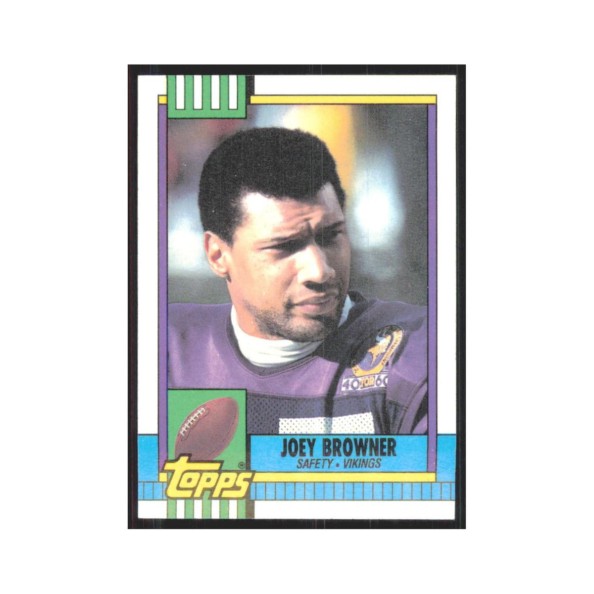 1990 Topps Joey Browner Vikings #111