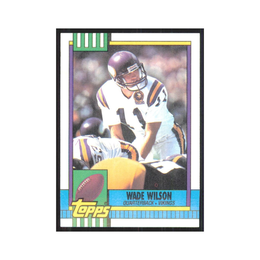 1990 Topps Wade Wilson Vikings #114