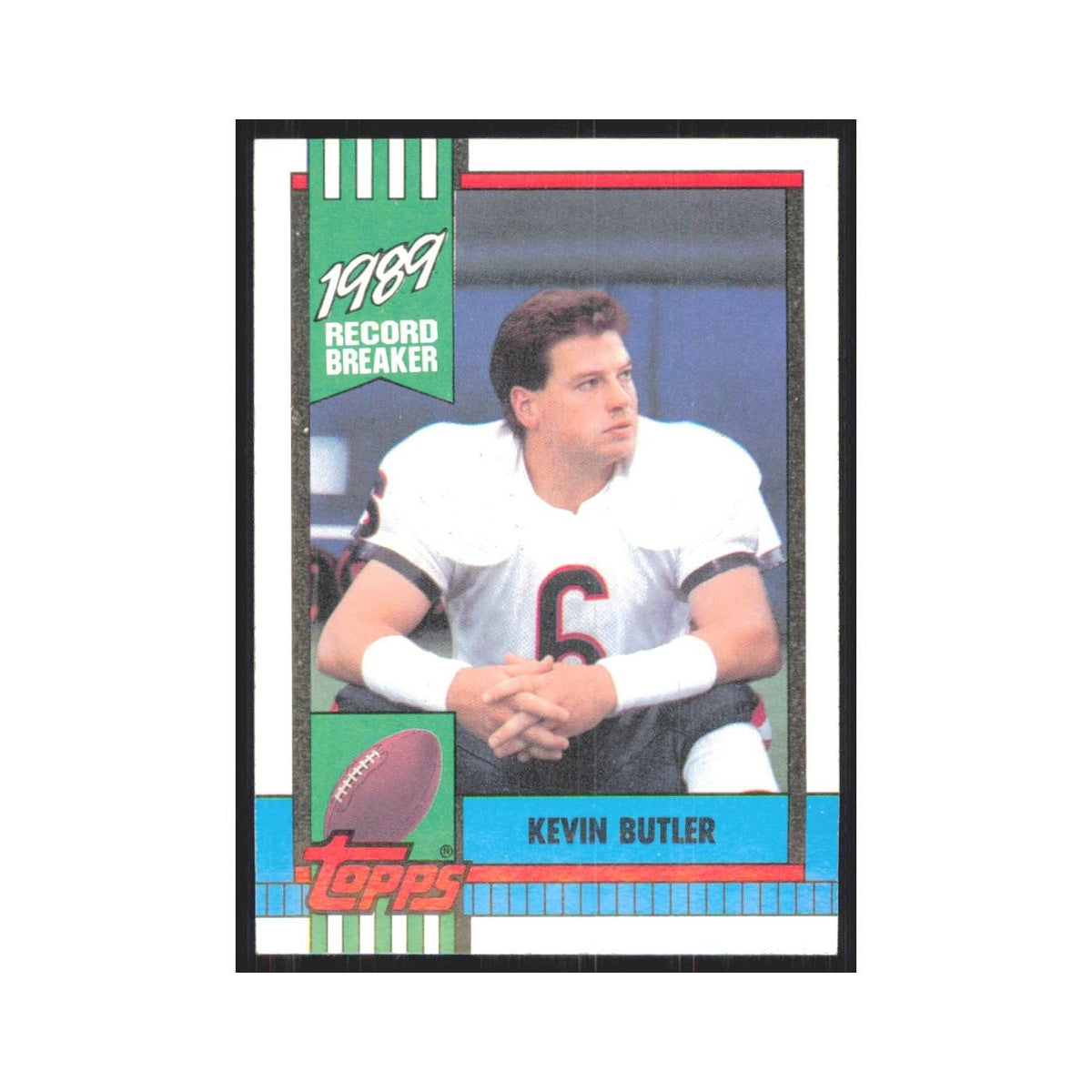 1990 Topps Kevin Butler Bears #4
