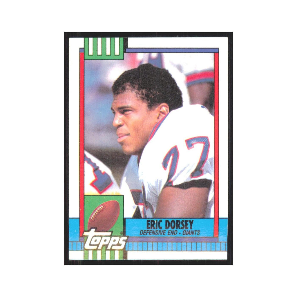 1990 Topps Eric Dorsey RC Giants #58