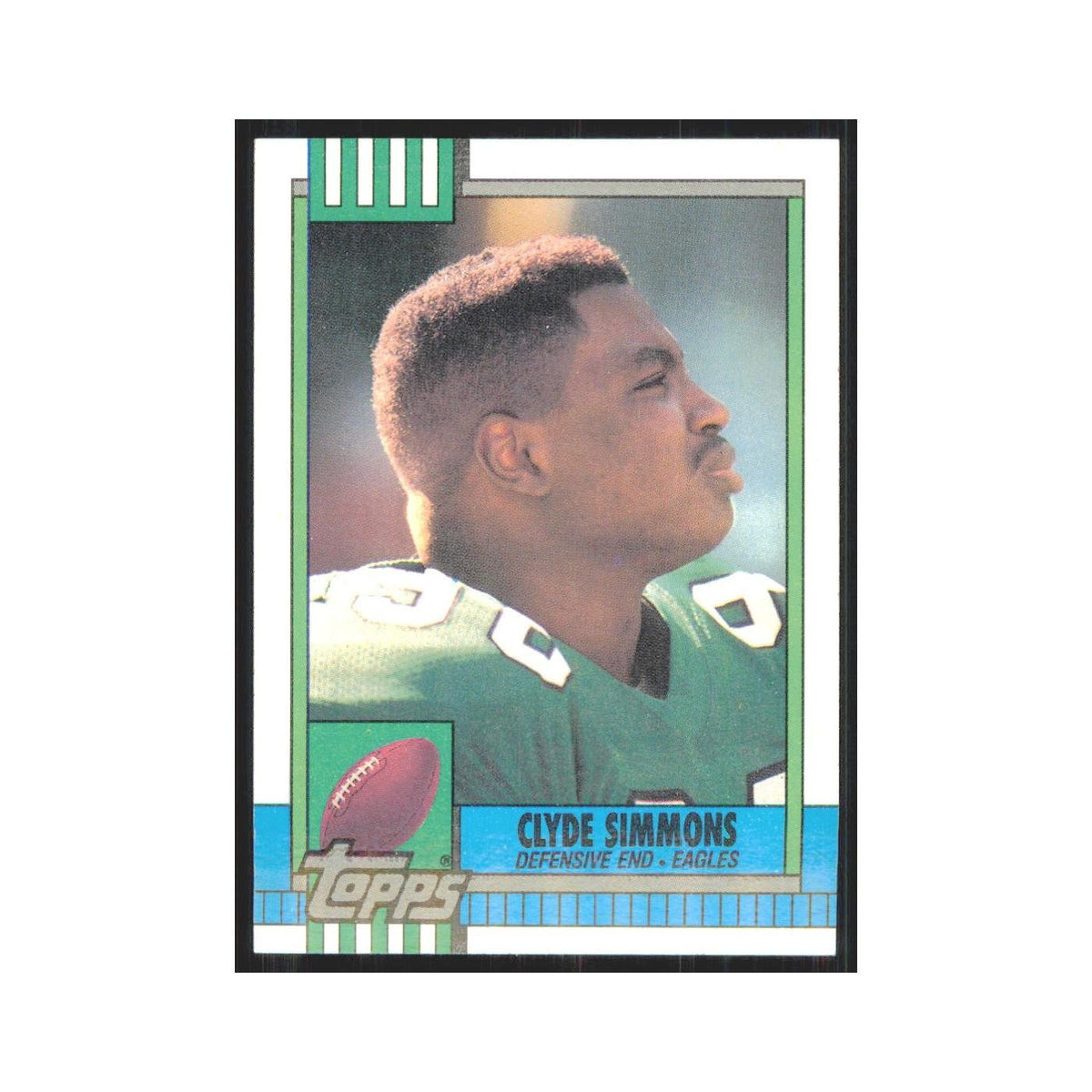 1990 Topps Clyde Simmons Eagles #96