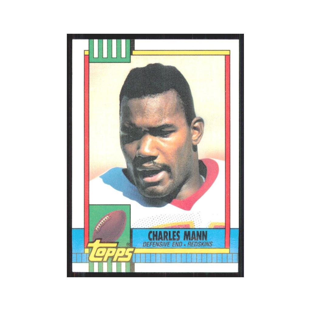 1990 Topps Charles Mann Redskins #125