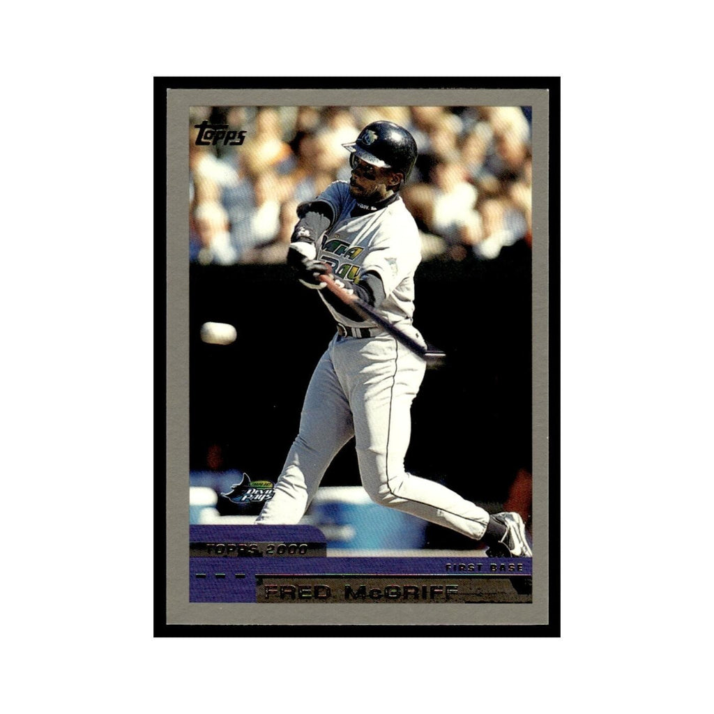Fred McGriff 2000 Topps #31 Tampa Bay Devil Rays Baseball Card NM