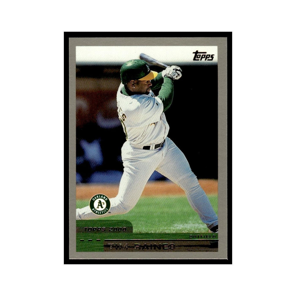 Tim Raines 2000 Topps #71 Oakland Athletics Baseball Card NM
