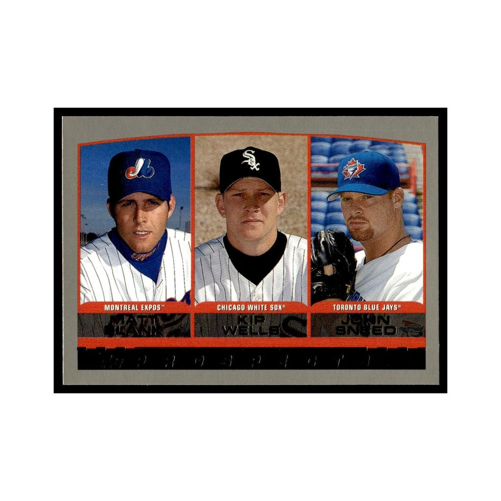 Matt Blank Kip Wells John Sneed 2000 Topps #205 Baseball Card NM