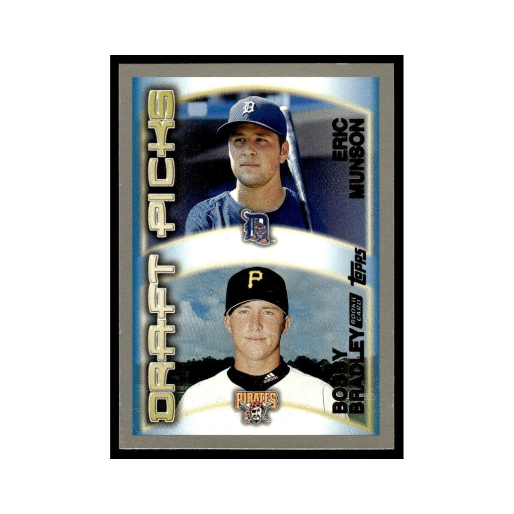 Eric Munson Bobby Bradley Rookie 2000 Topps #210 Baseball Card NM
