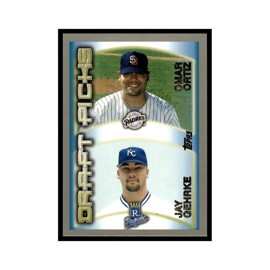 Omar Ortiz Jay Gehrke Rookie 2000 Topps #216 Baseball Card NM
