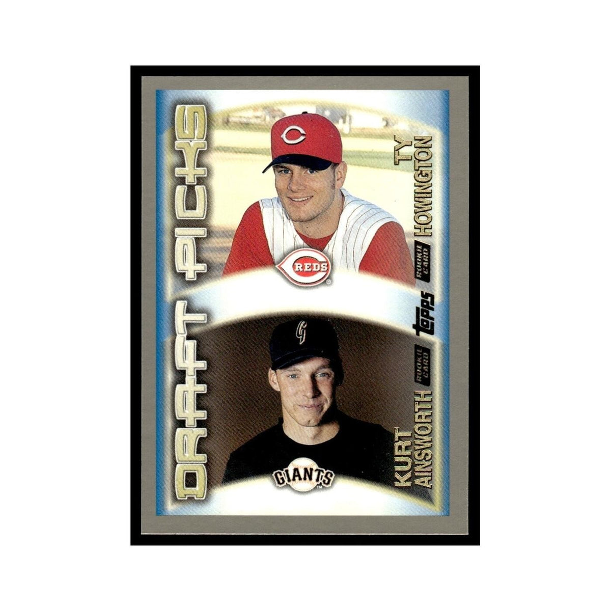 Ty Howington Kurt Ainsworth Rookie 2000 Topps #452 Baseball Card NM