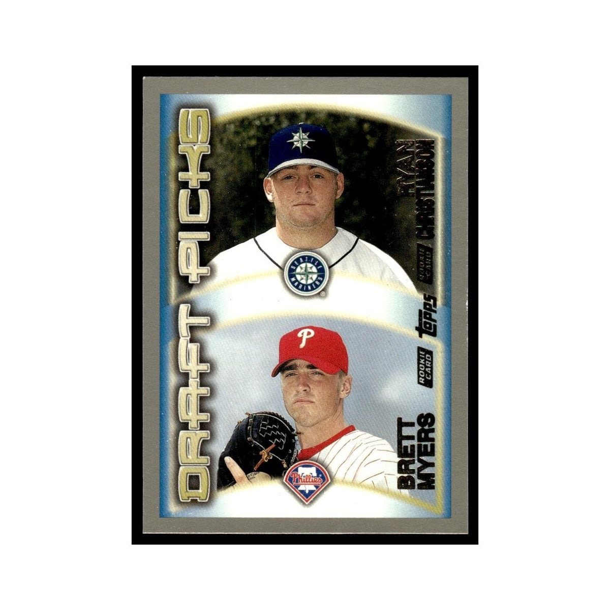 Ryan Christianson Brett Myers Rookie 2000 Topps #213 Baseball Card NM
