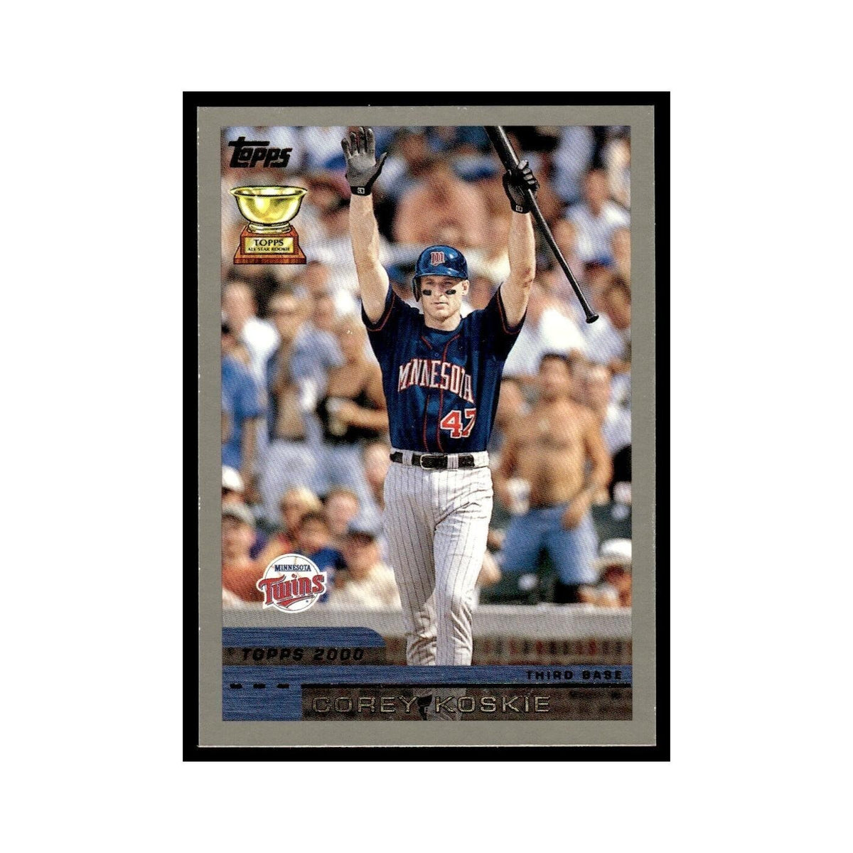 Corey Koskie 2000 Topps #420 Minnesota Twins Baseball Card NM