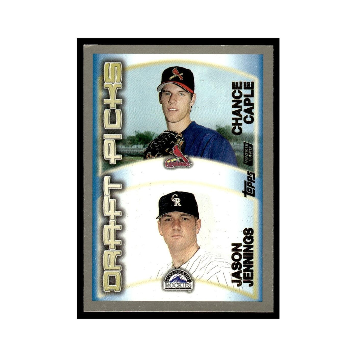 Chance Caple Jason Jennings Rookie 2000 Topps #212 Baseball Card NM