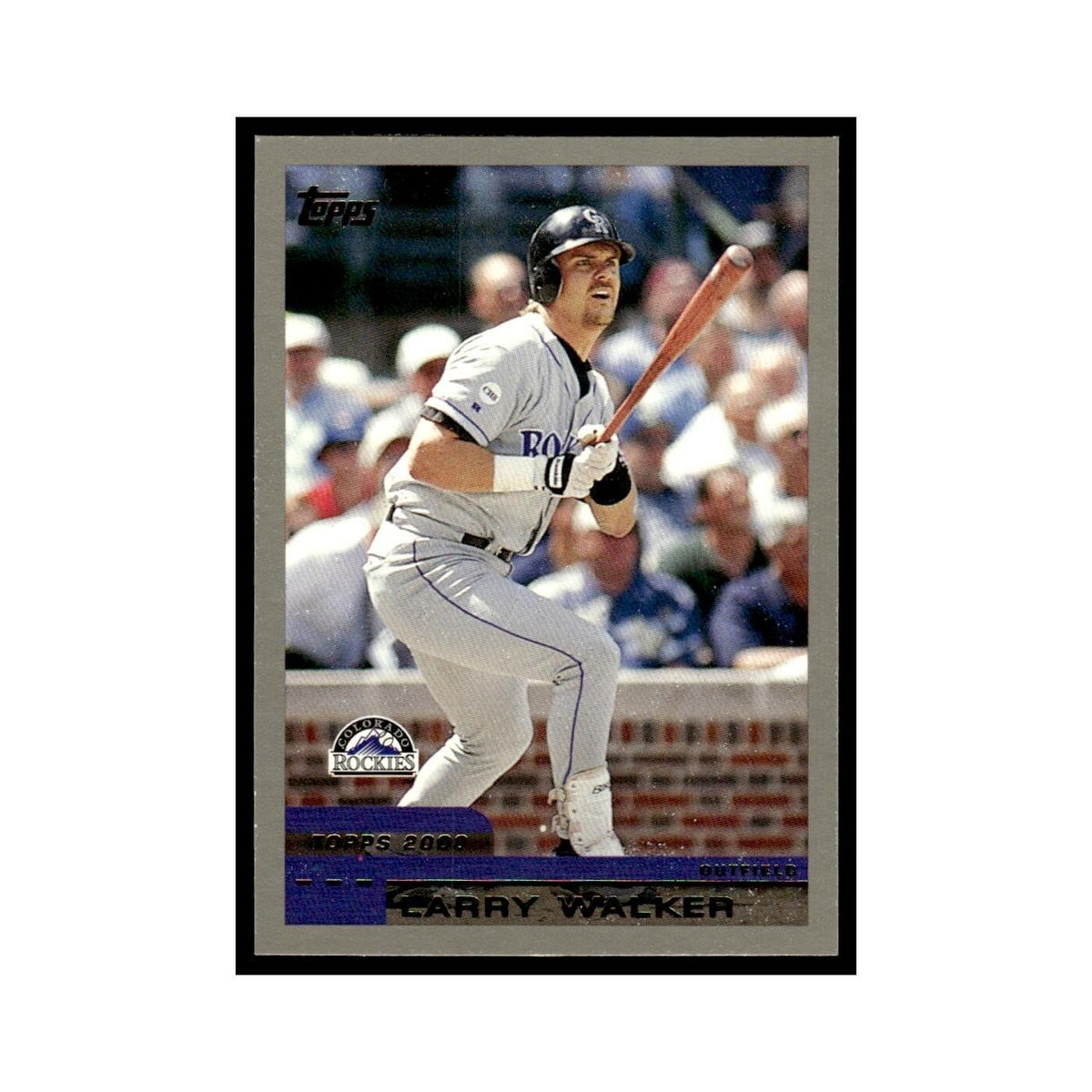 Larry Walker 2000 Topps #150 Colorado Rockies Baseball Card NM