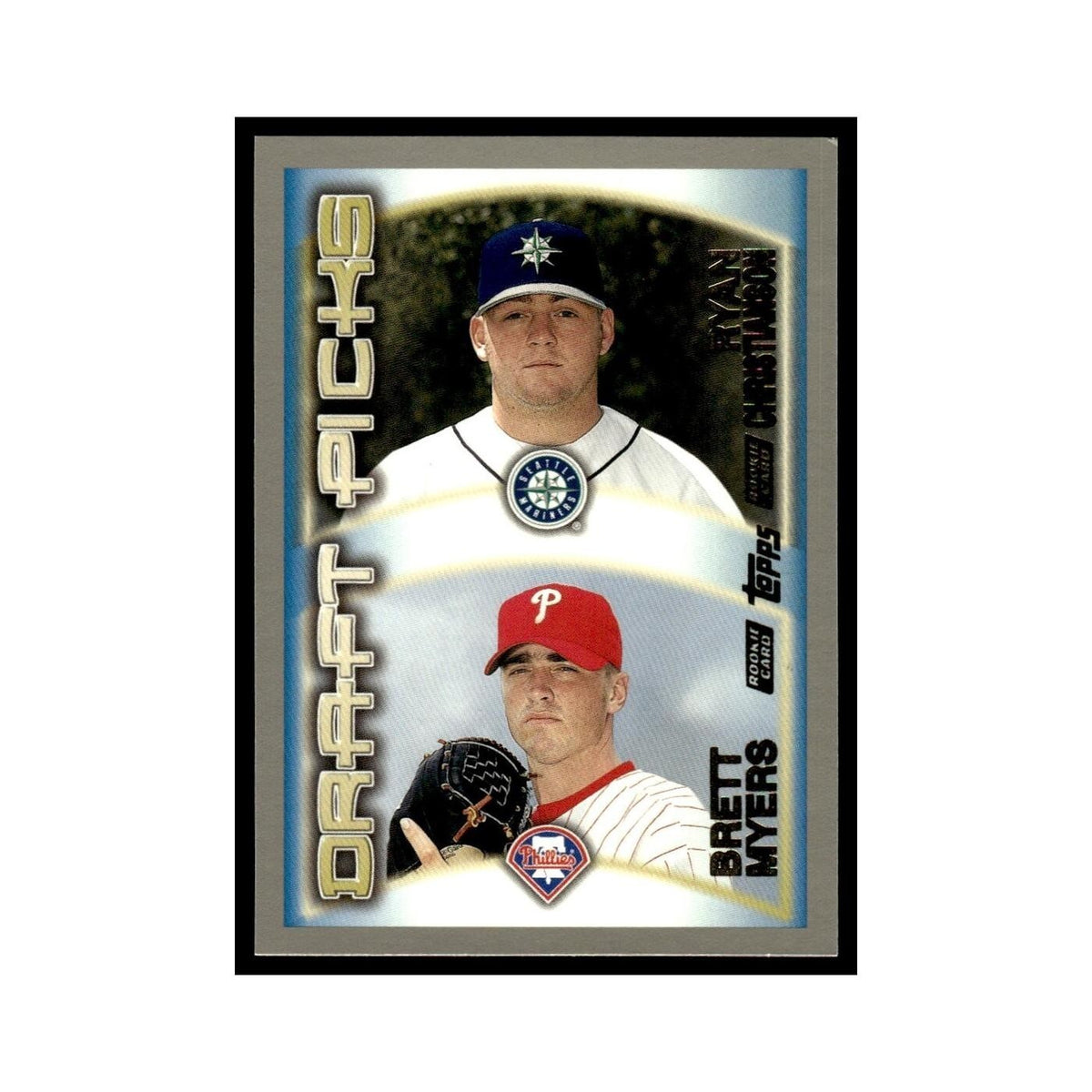Ryan Christianson Brett Myers Rookie 2000 Topps #213 Baseball Card NM