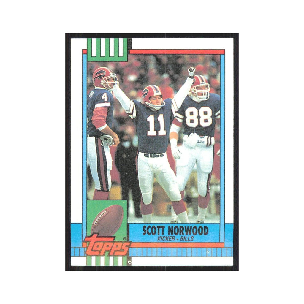 1990 Topps Scott Norwood Bills #203