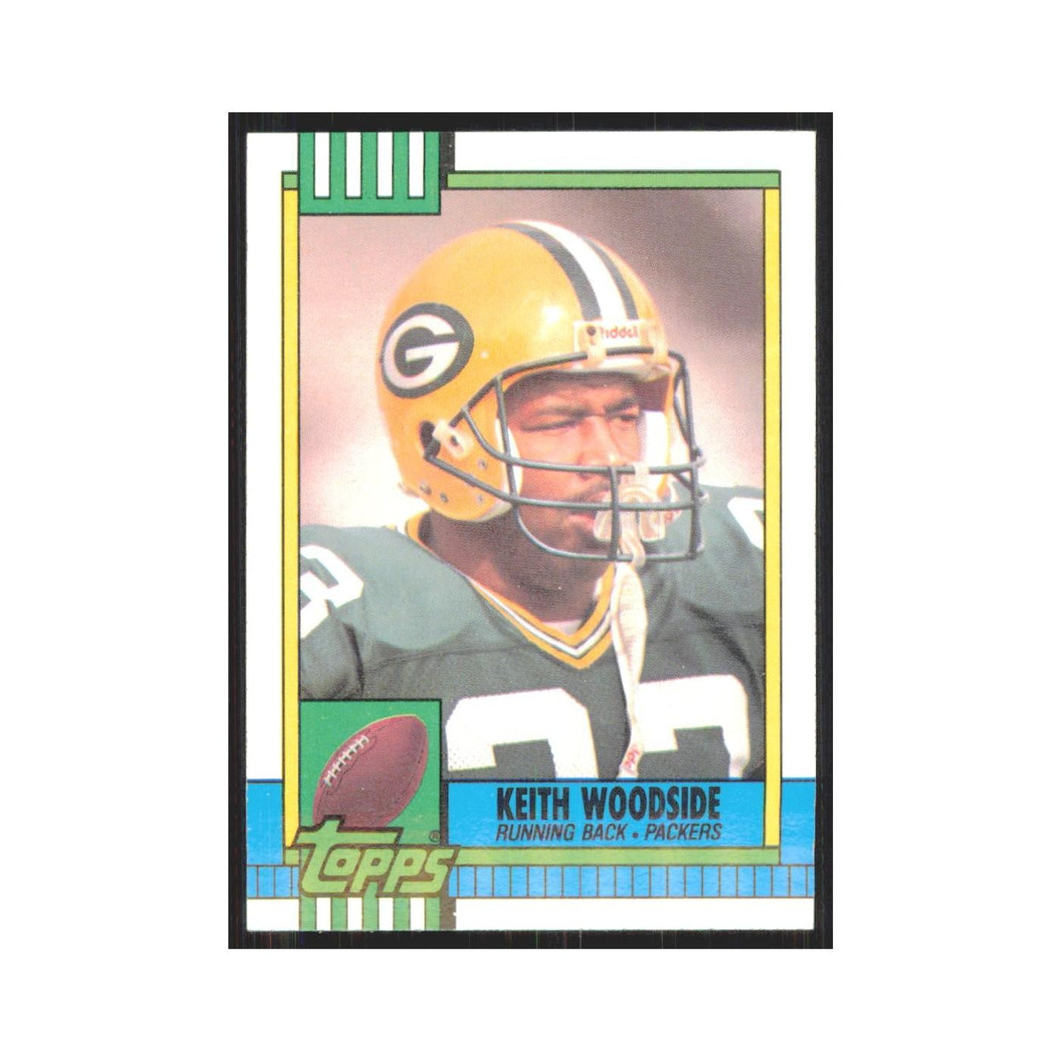 1990 Topps Keith Woodside Packers #147