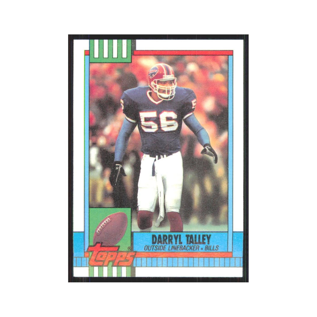 1990 Topps Darryl Talley Bills #195