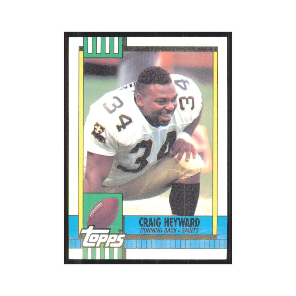 1990 Topps Craig Heyward Saints #243