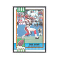 1990 Topps Eddie Brown Bengals #272