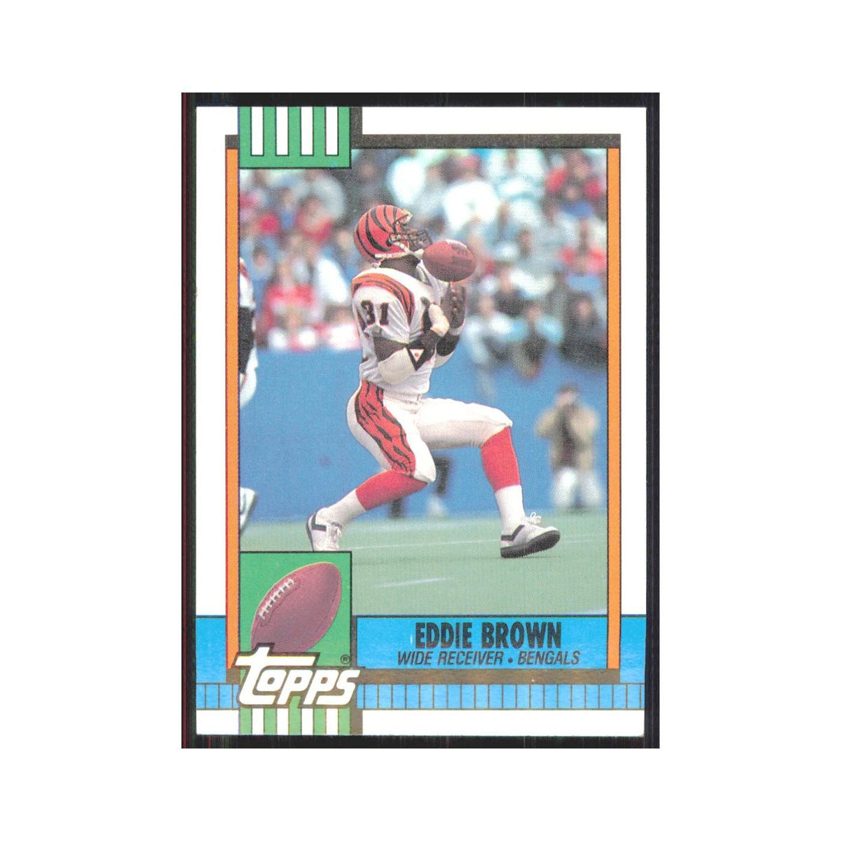 1990 Topps Eddie Brown Bengals #272