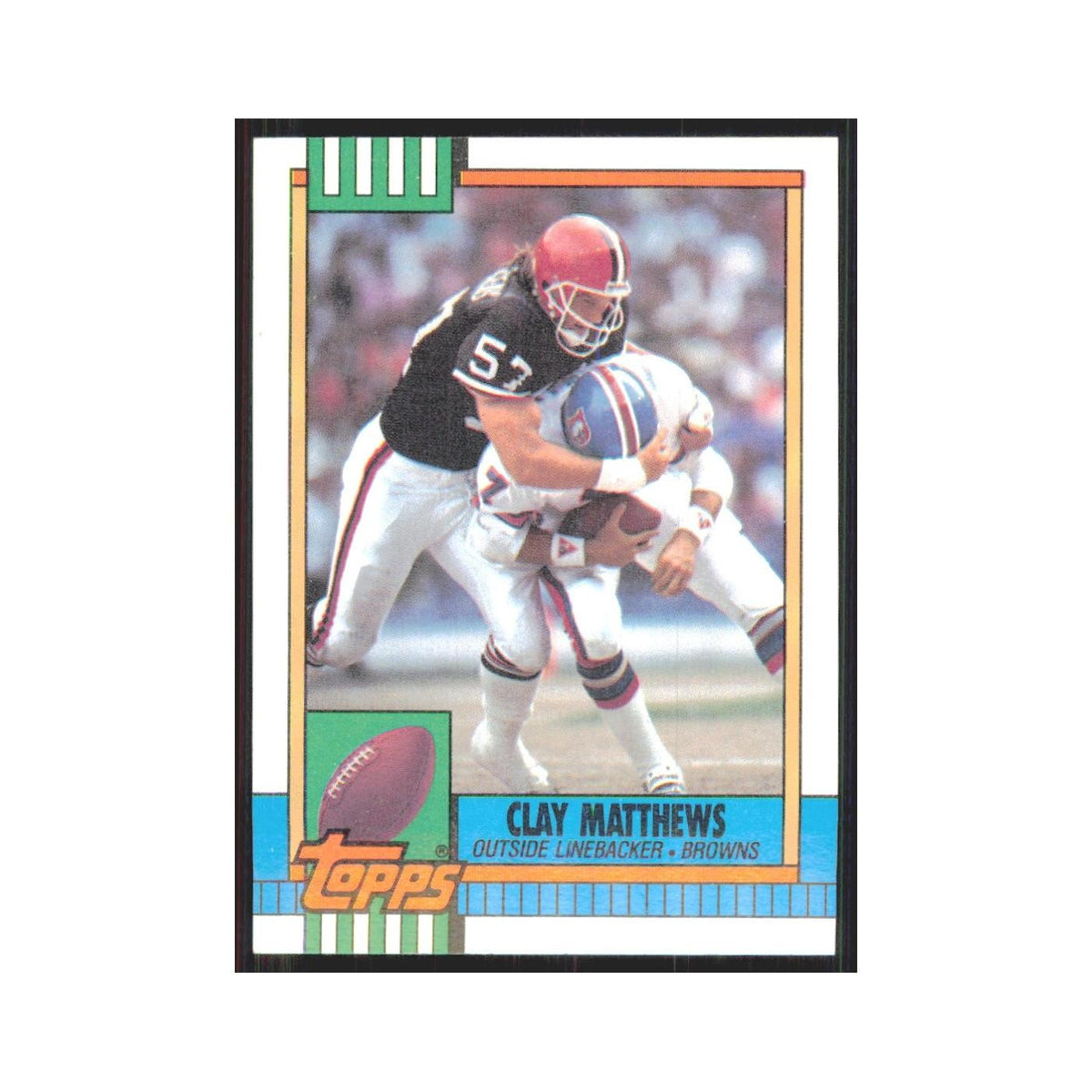 1990 Topps Clay Matthews Browns #172