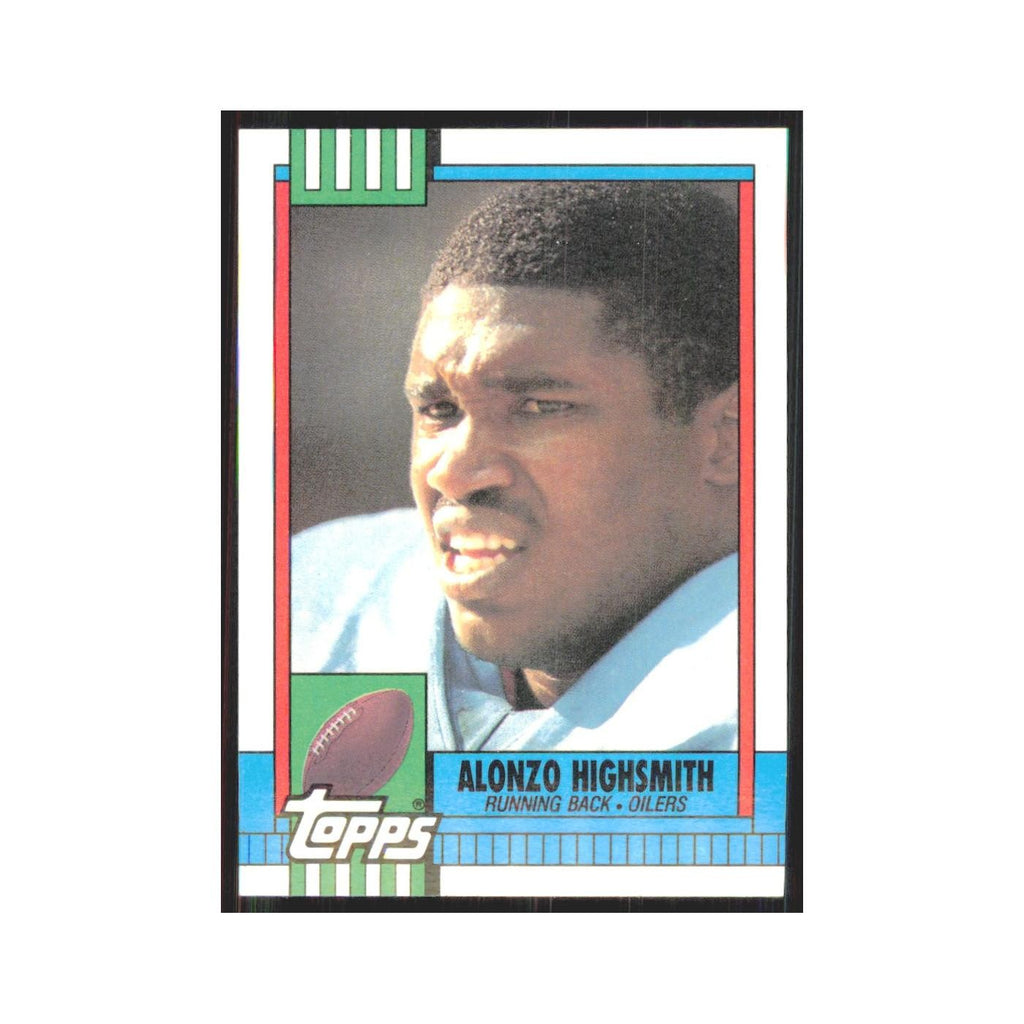 1990 Topps Alonzo Highsmith Houston Oilers #220