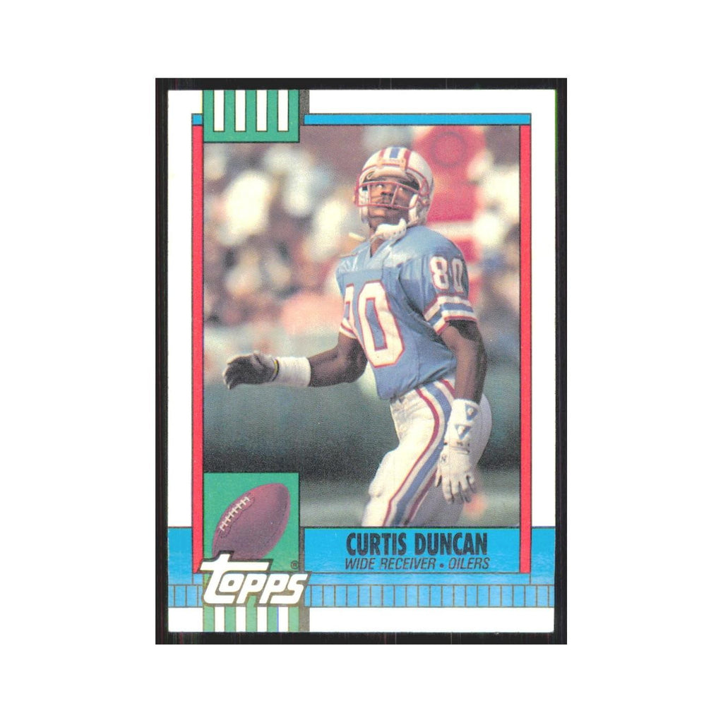 1990 Topps Curtis Duncan Houston Oilers #226