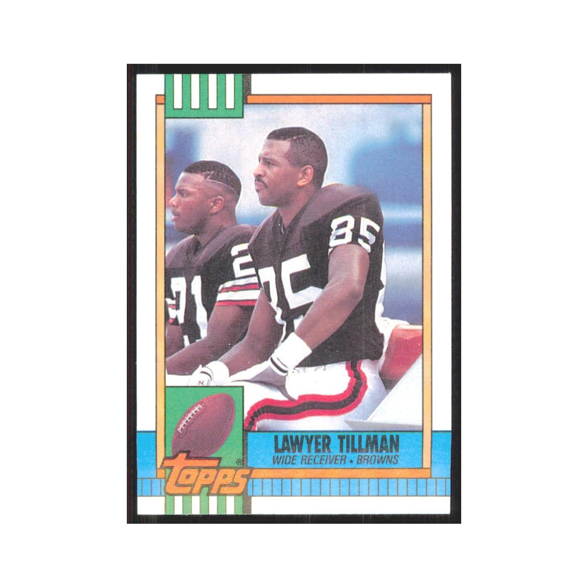 1990 Topps Lawyer Tillman RC Browns #156