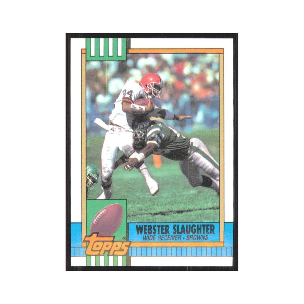 1990 Topps Webster Slaughter Browns #158
