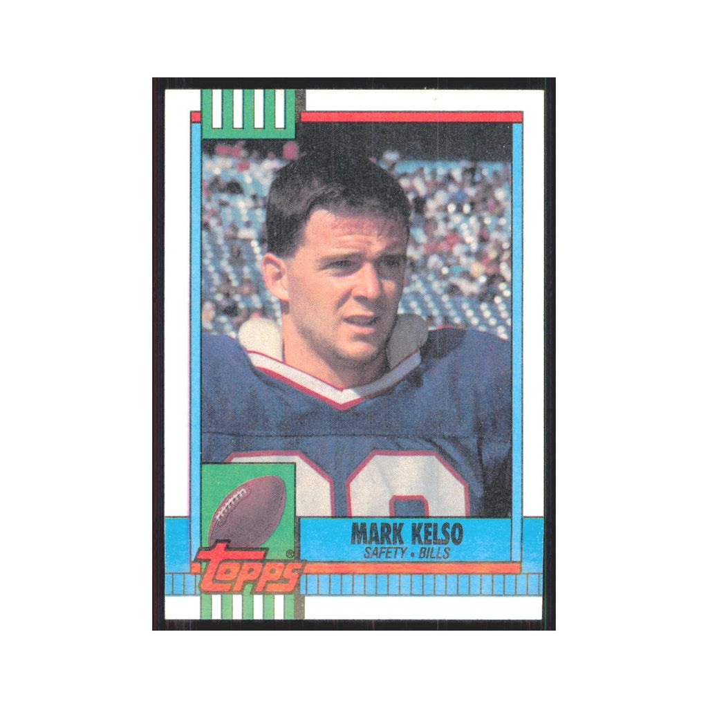 1990 Topps Mark Kelso Bills #196