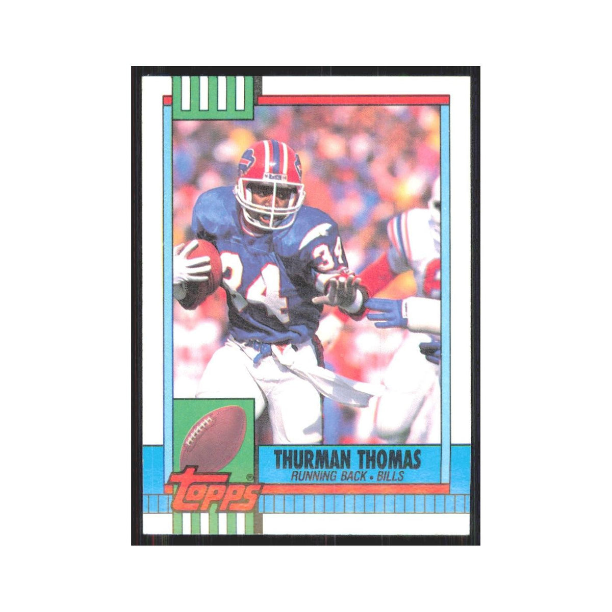 1990 Topps Thurman Thomas Bills #206
