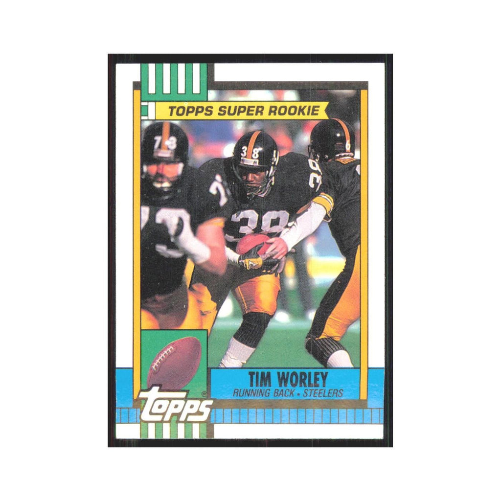 1990 Topps Tim Worley Steelers #175
