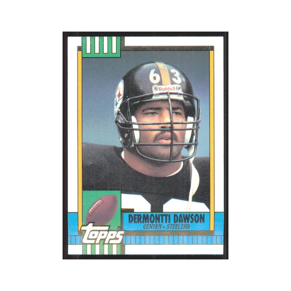 1990 Topps Dermontti Dawson Steelers #181