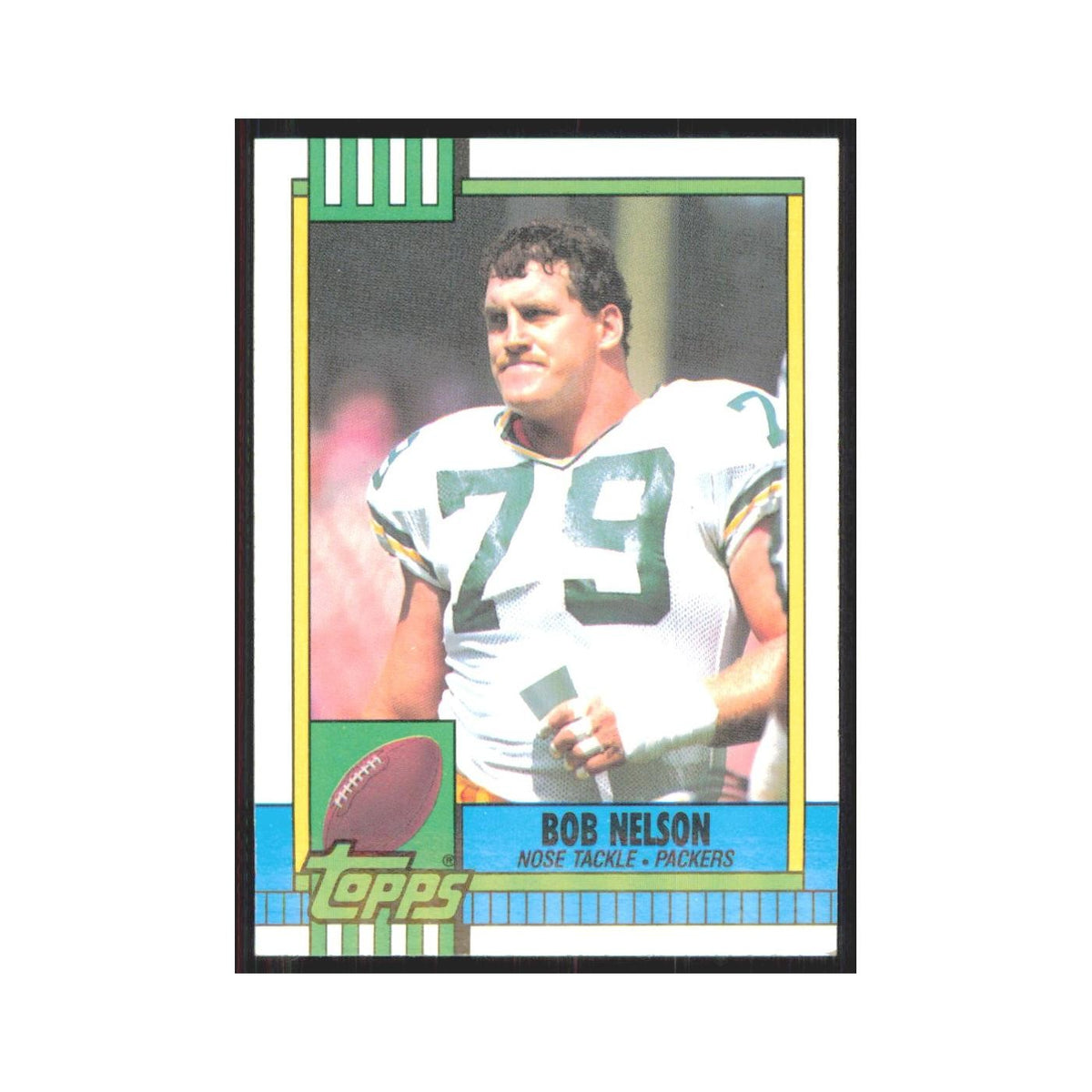 1990 Topps Bob Nelson Packers #154
