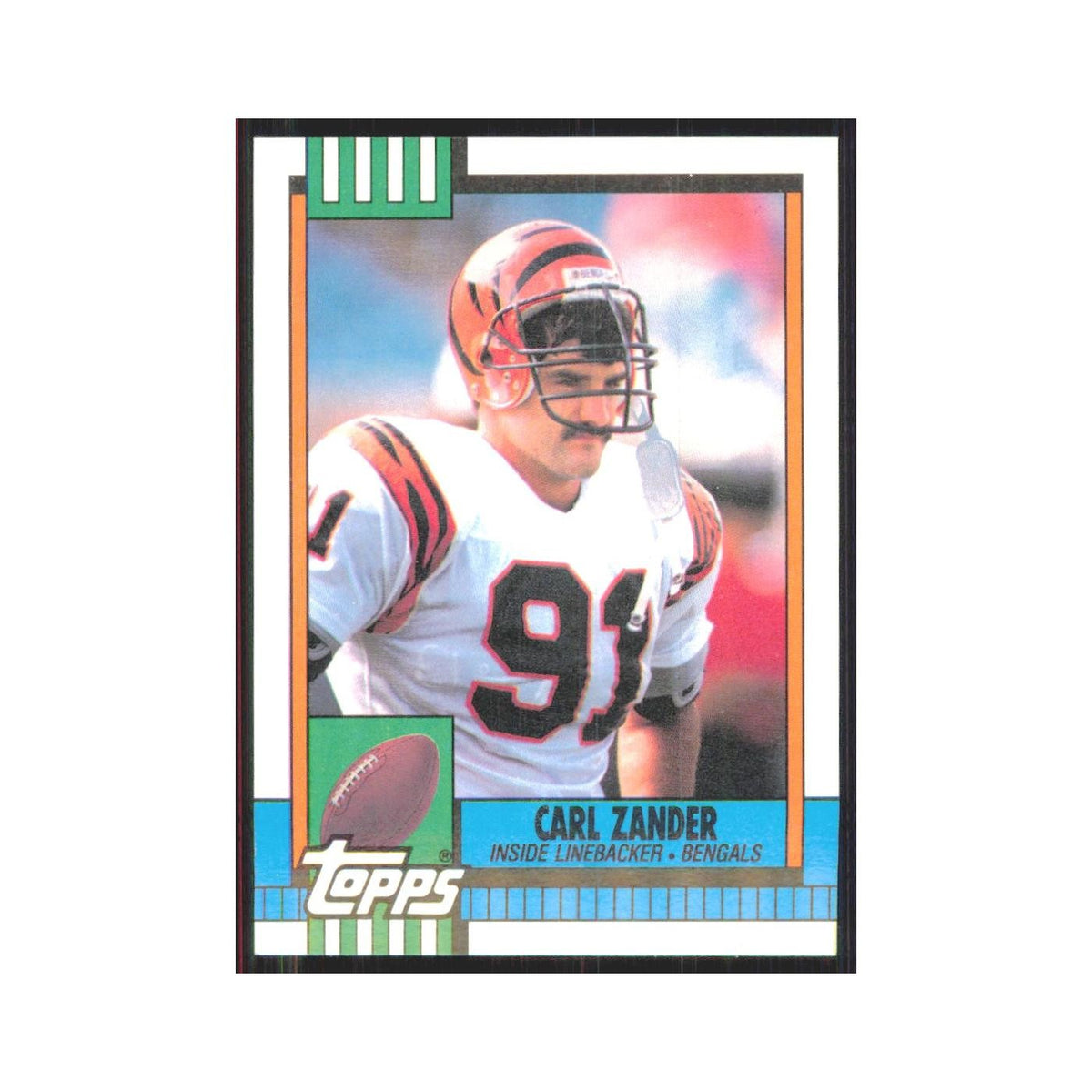 1990 Topps Carl Zander Bengals #271