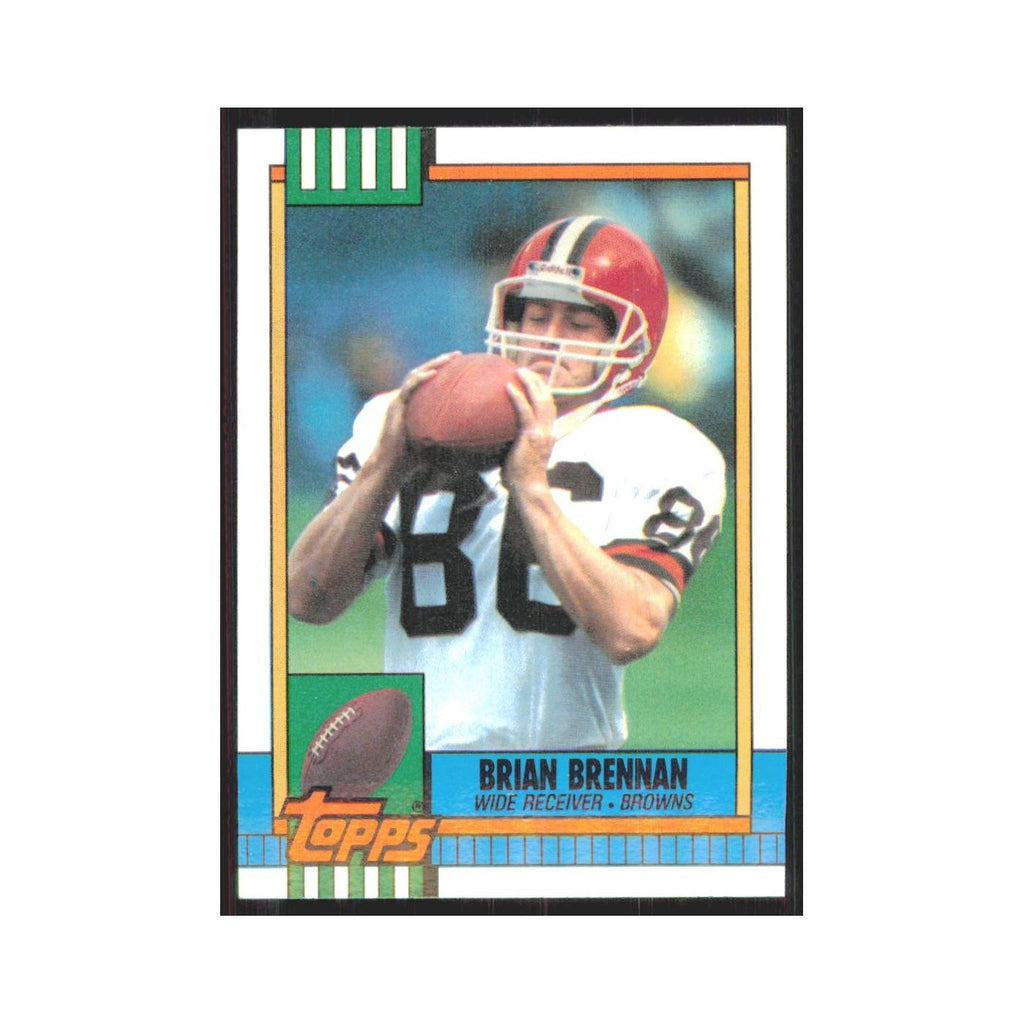 1990 Topps Brian Brennan Browns #160