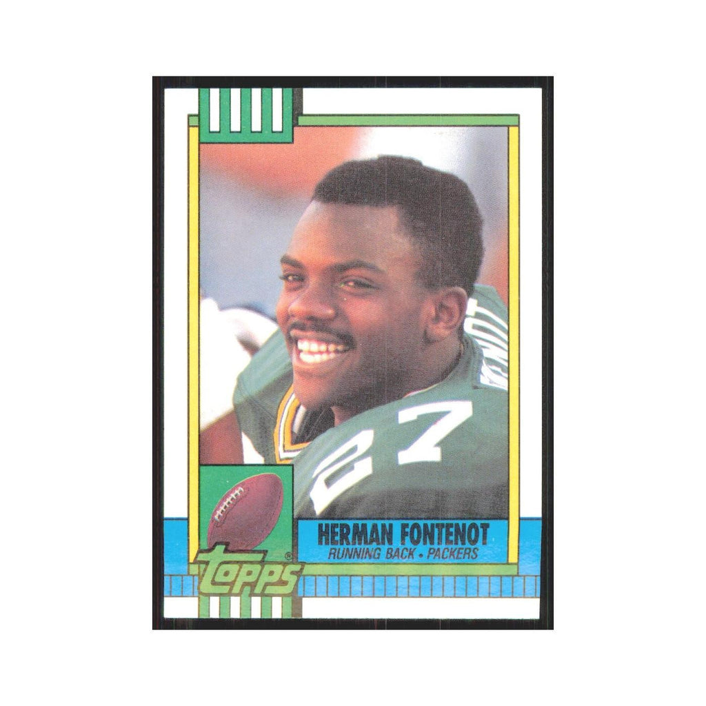 1990 Topps Herman Fontenot Packers #149