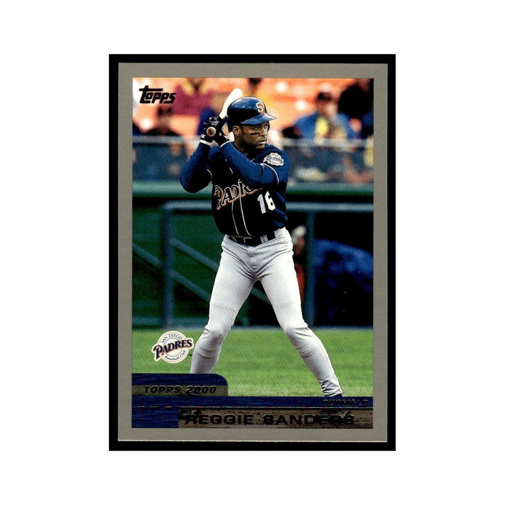 Reggie Sanders 2000 Topps #134 San Diego Padres Baseball Card NM
