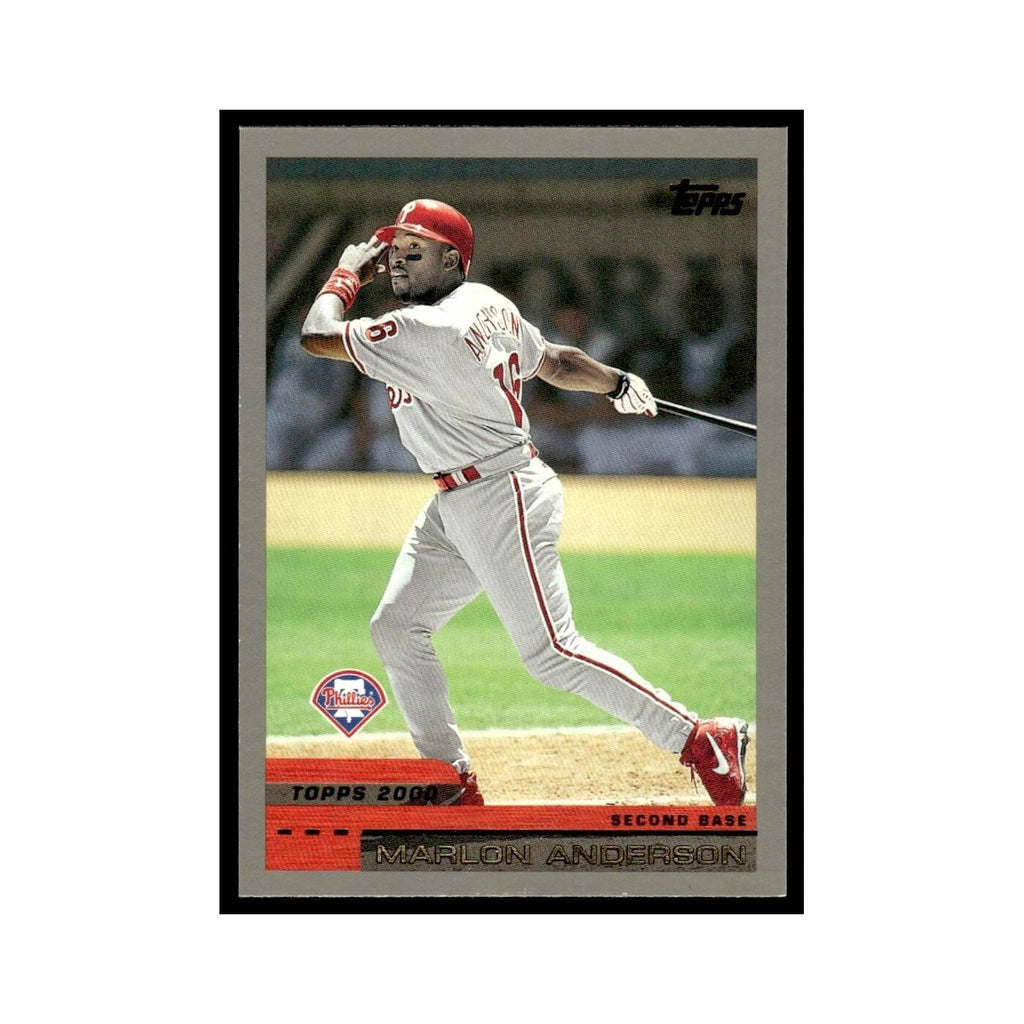 Marlon Anderson 2000 Topps #341 Philadelphia Phillies Baseball Card NM