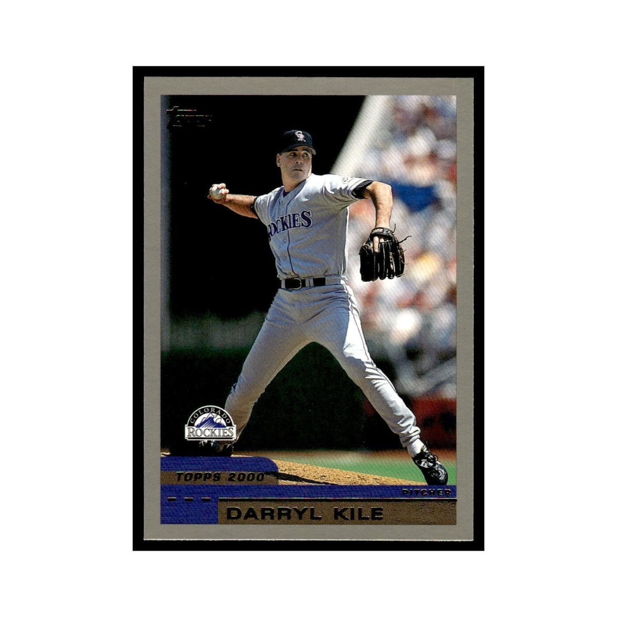 Darryl Kile 2000 Topps #20 Colorado Rockies Baseball Card NM