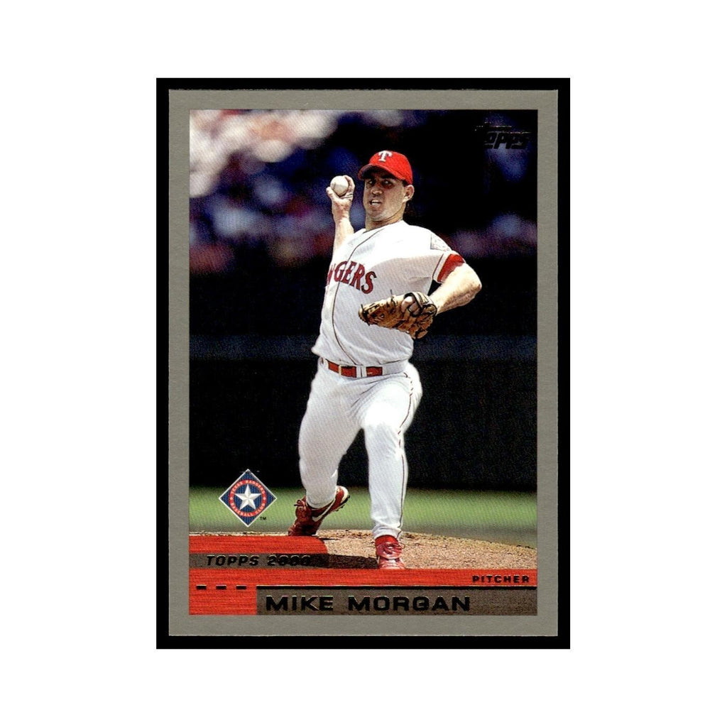 Mike Morgan 2000 Topps #195 Texas Rangers Baseball Card NM