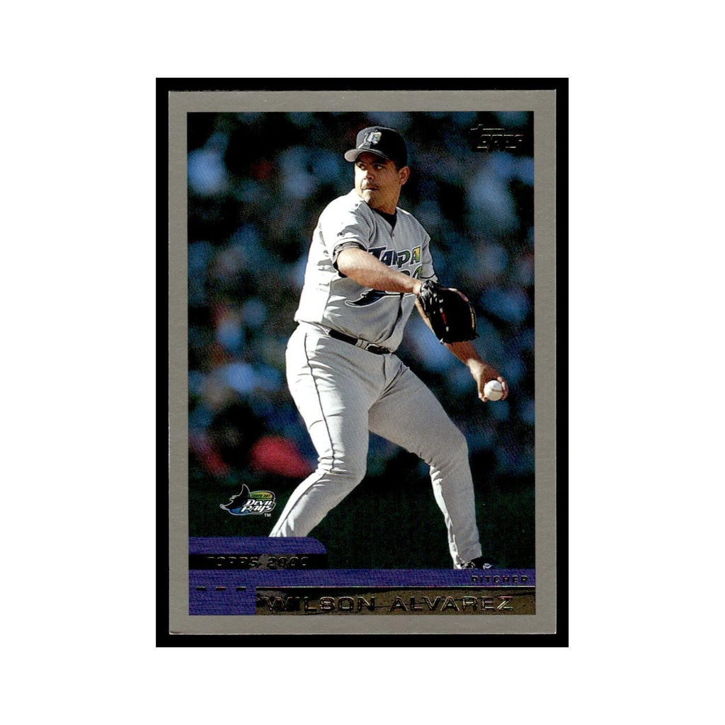 Wilson Alvarez 2000 Topps #386 Tampa Bay Devil Rays Baseball Card NM