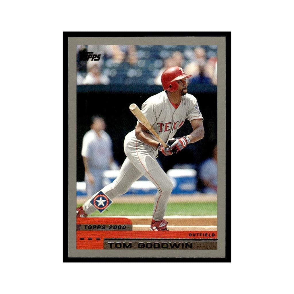 Tom Goodwin 2000 Topps #183 Texas Rangers Baseball Card NM