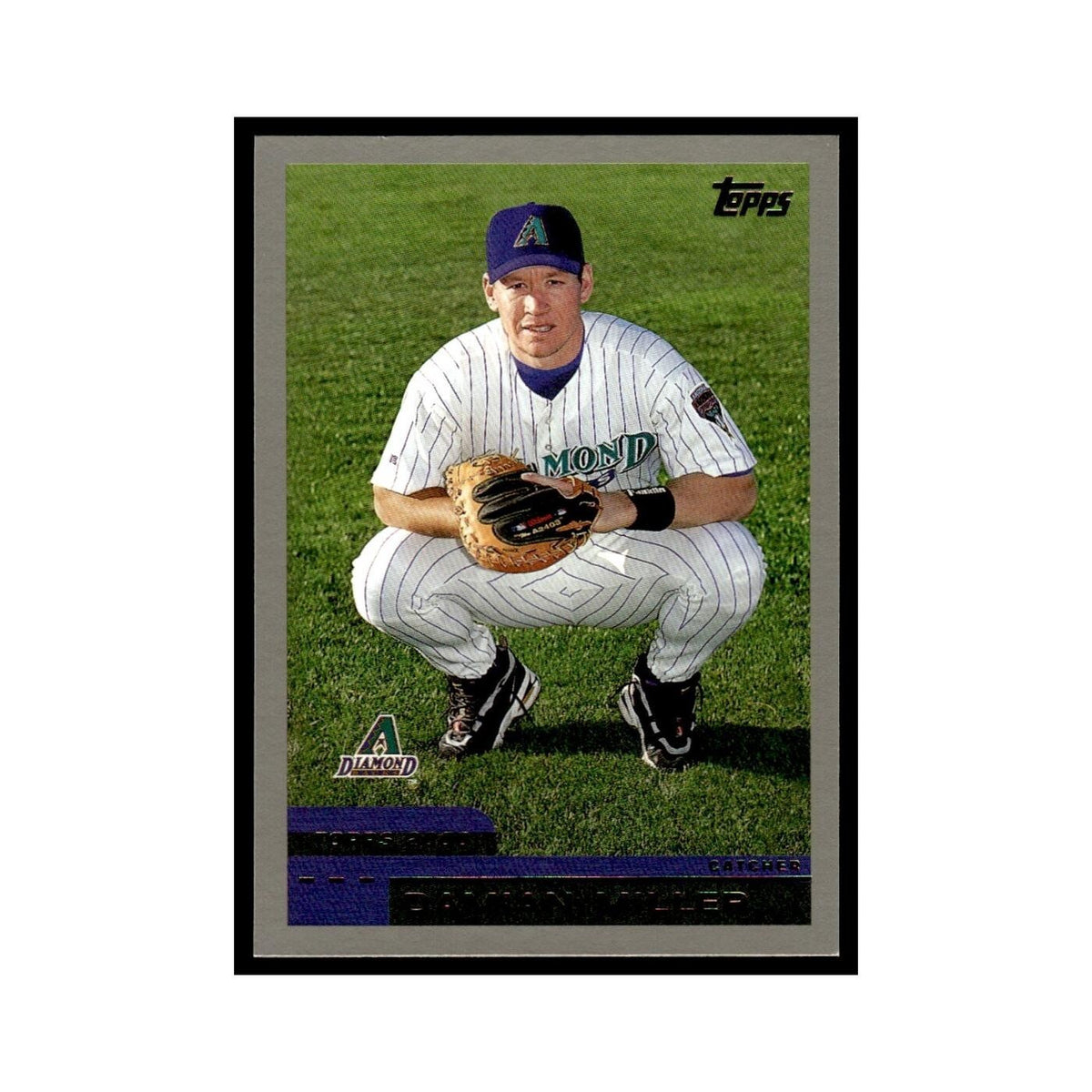 Damian Miller 2000 Topps #326 Arizona Diamondbacks Baseball Card NM