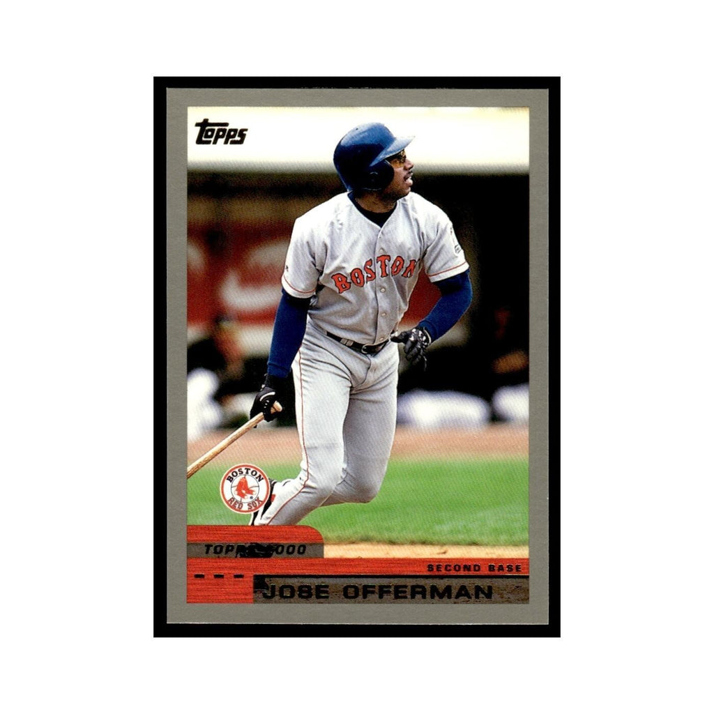 Jose Offerman 2000 Topps #152 Boston Red Sox Baseball Card NM