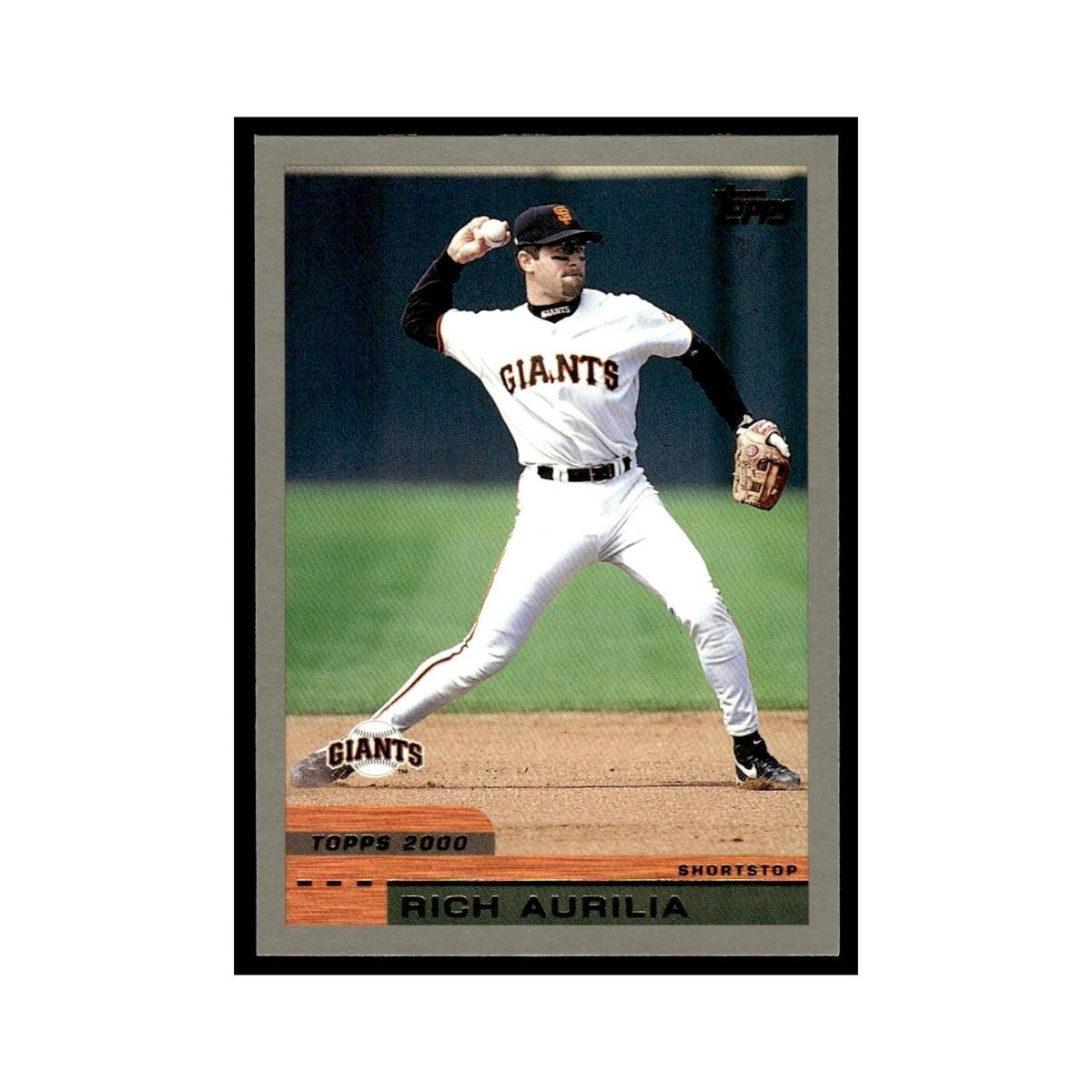 Rich Aurilia 2000 Topps #124 San Francisco Giants Baseball Card NM