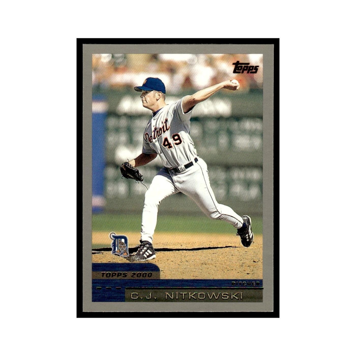 C.J. Nitkowski 2000 Topps #303 Detroit Tigers Baseball Card NM