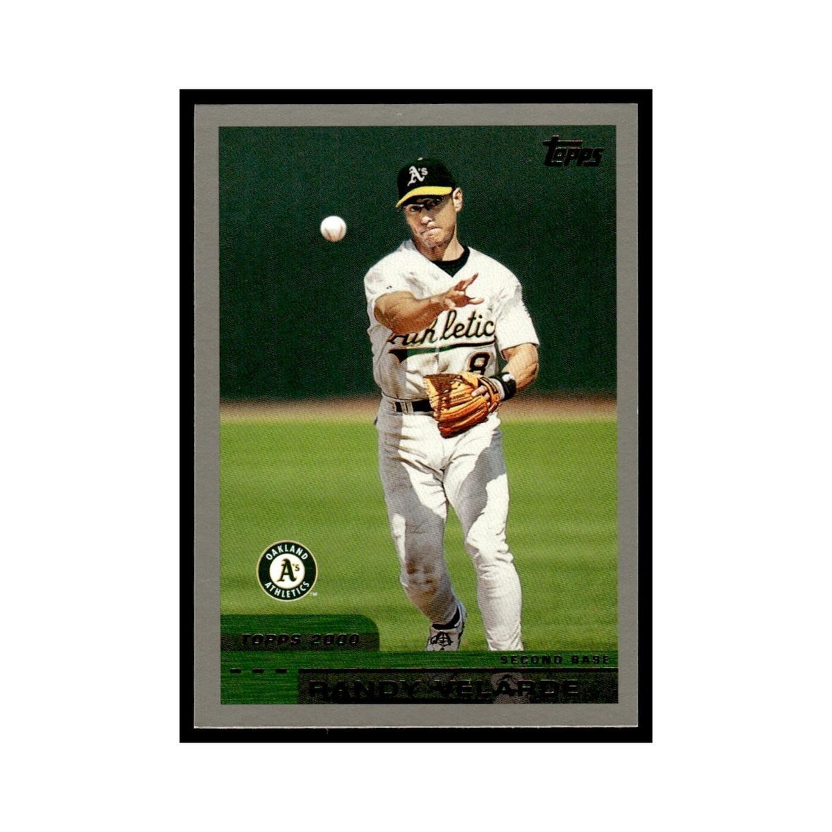 Randy Velarde 2000 Topps #429 Oakland Athletics Baseball Card NM