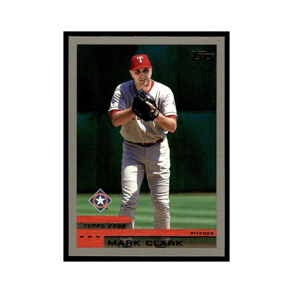 Mark Clark 2000 Topps #112 Texas Rangers Baseball Card NM