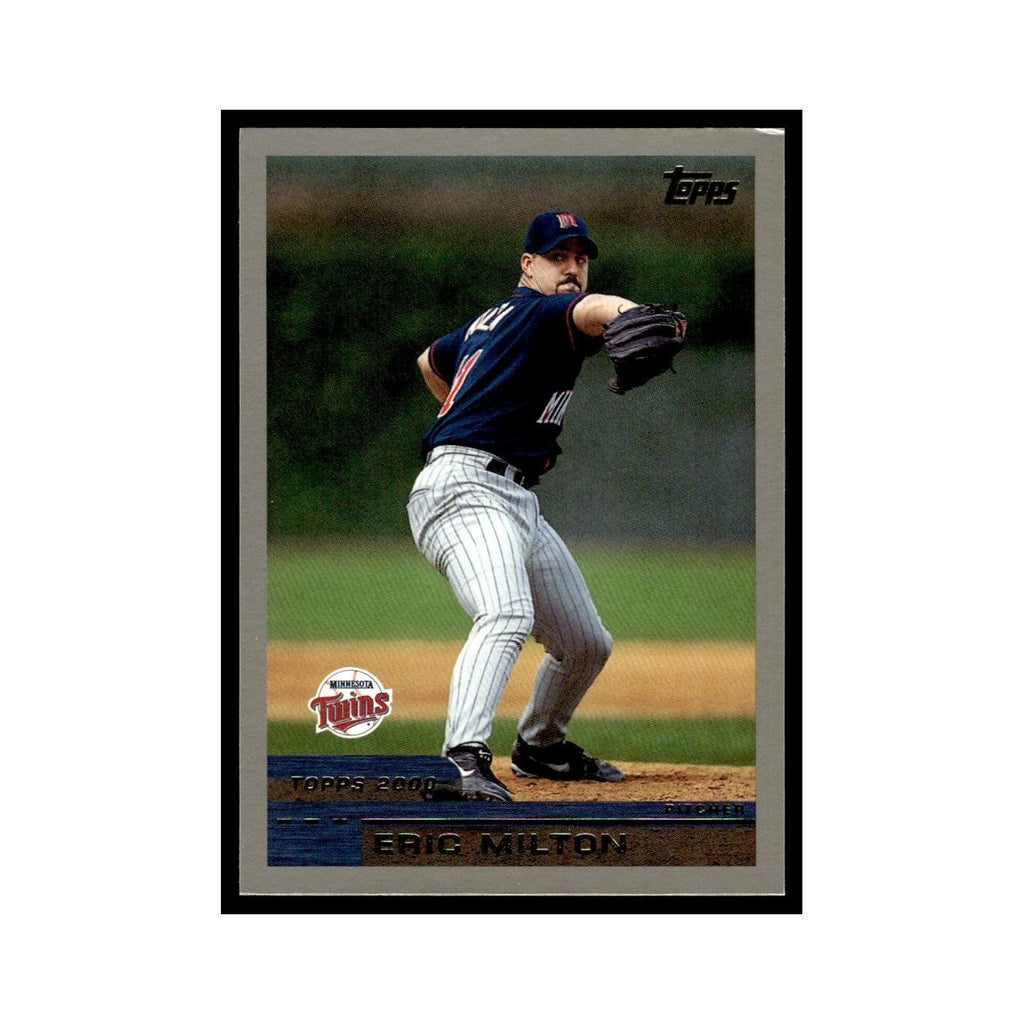 Eric Milton 2000 Topps #408 Minnesota Twins Baseball Card NM